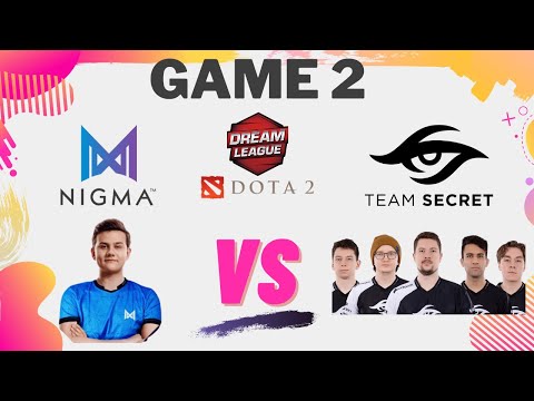 🟢 NIGMA.iLTW vs TEAM SECRET - GAME 2 | Dota Pro Circuit -DREAMLEAGUE 2021 Upper Division | 7.29