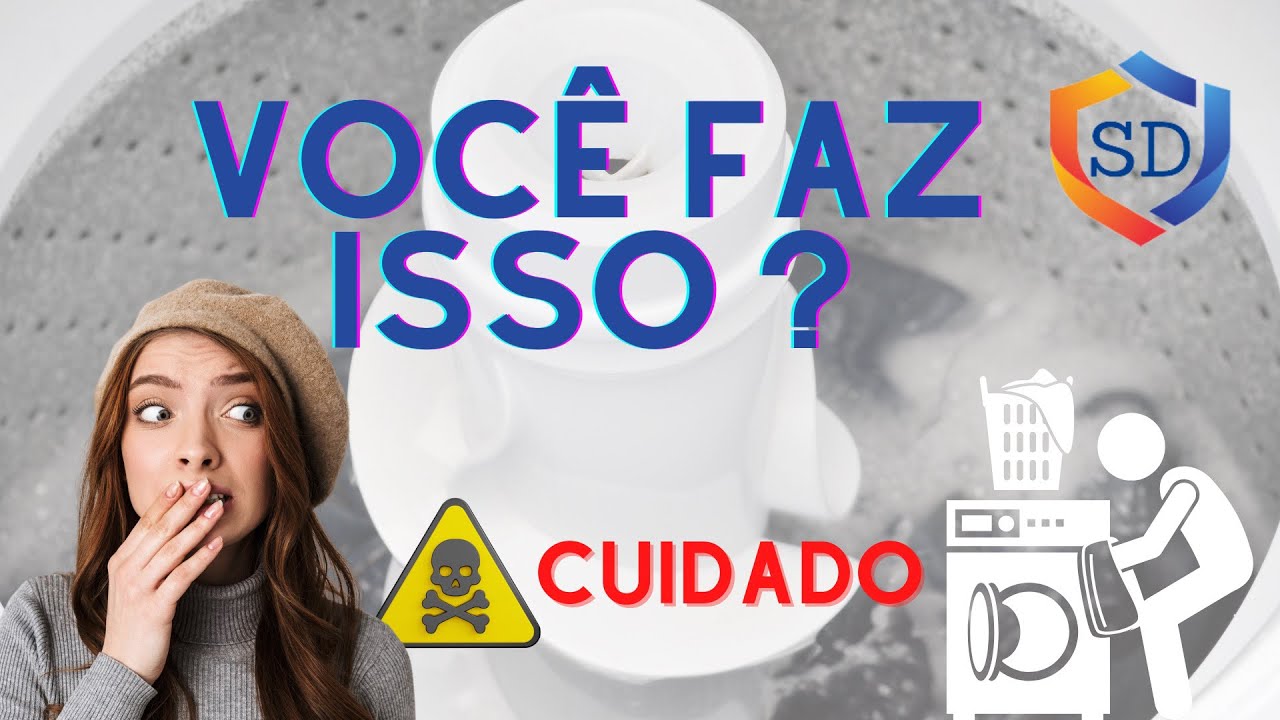 ACIDENTES COM A MÁQUINA DE LAVAR