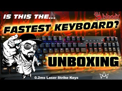 LUVELLI checks out the Fastest Gaming Keyboard Ever!