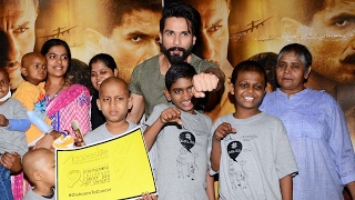 Shahid Kapoor Meets Cancer Patients During Rangoon Interview