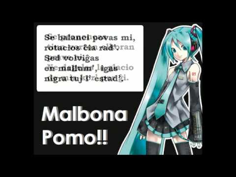 Malbona Pomo!! - Touhou Bad Apple!! [Esperanto Cover]