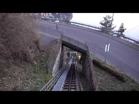 Standseilbahn 1820.01 Territet - Glion 2019 Talfahrt - Funiculaire