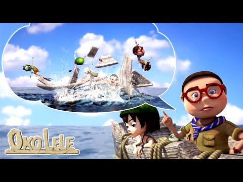 Oko und Lele🦎Neue Folge 62 - Hai attacke⚡CGI Animierte Kurzfilme⚡Lustige Cartoons