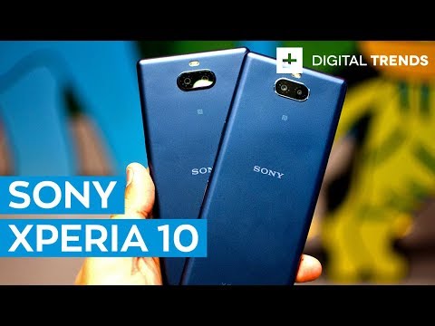 Sony Xperia 10 and Xperia 1 Hands On: 21x9 Widescreen smartphones
