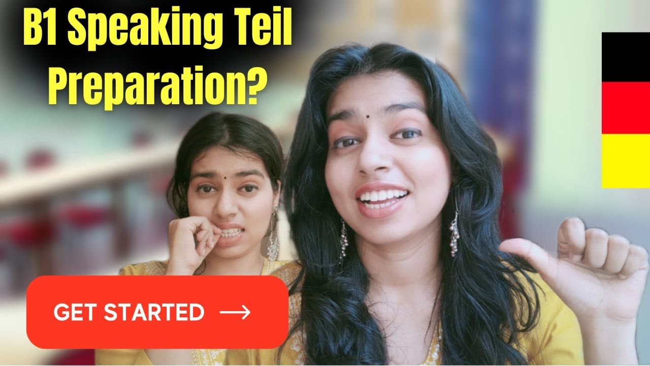 I speak Confidently in B1 Speaking Part Goethe Exam