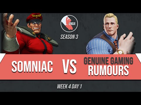 Somniac (M.Bison) vs GG | Rumours (Cody) // SFV:S3 | W4/D1 | Top 8