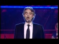 Andrea Bocelli - Voglio Vivere Cosi (Live Skavlan ...