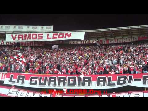 "- Independiente Santa Fe Vs Atl Mineiro - CBL 2015 - LA PREVIA !" Barra: La Guardia Albi Roja Sur &bull; Club: Independiente Santa Fe