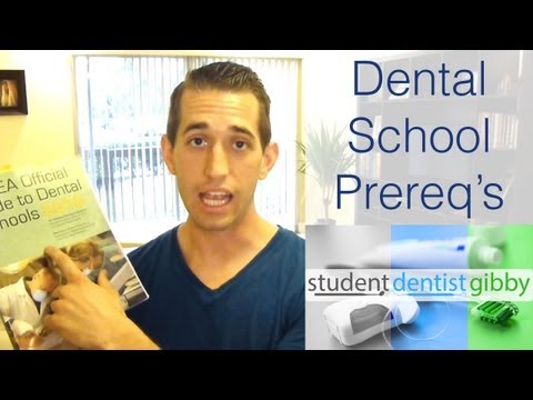 牙科学校先决条件