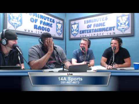 Former NBA Player Luther Wright interview on 15 minutes Of Fame Radio 14A Sports Show