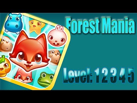 Forest Mania - Level: 1 2 3 4 5 - Gameplay