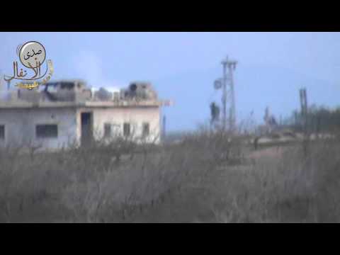 استهداف حاجز أبو علاء بالشيلكا من قبل هيئة دروع الثورة في خان شيخون في ريف إدلب