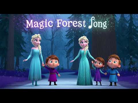 🌳✨ Magical Forest Song 3 | Enchanted Woods Adventure Rhyme for Kids | Fairy Trees & Sparkle Tune