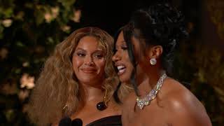 Megan Thee Stallion &amp; Beyoncé Win Best Rap Song | 2021 GRAMMY Awards Show Acceptance Speech