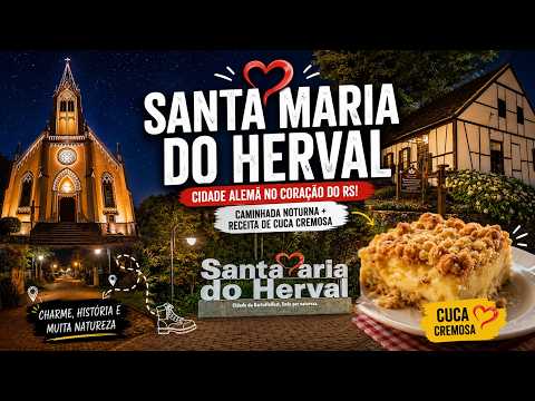 Cuca Cremosa, Caminhada Noturna e um Encontro Inesperado | Santa Maria do Herval