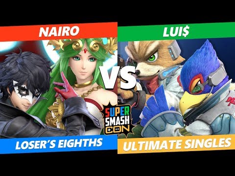 SSC 2019 SSBU - NRG Nairo (Joker, Palutena) VS  Lui$ (Fox, Falco) Smash Ultimate Loser's Eighths