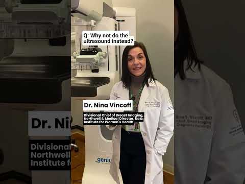 Can I get an ultrasound instead of a mammogram? #shorts #BreastCancerScreening