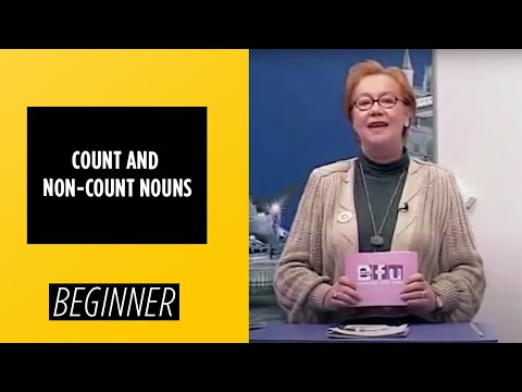 Beginner Level Count and Non count Nouns | English For You