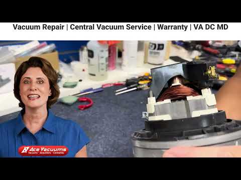 AceVacuums vacuum repair, central vacuum service and warranty help video thumbnail