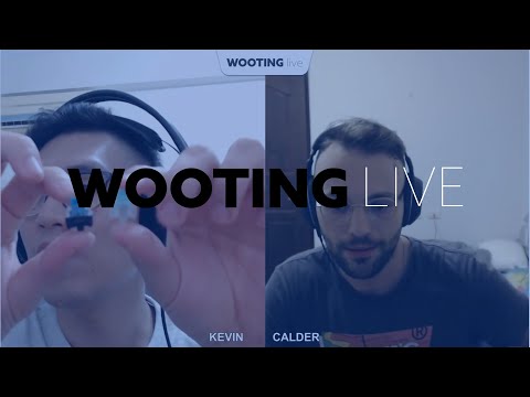 Wooting live - Calder & Kevin. Lekker Edition and 4-key device