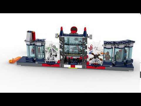 Конструктор LEGO Super Heroes «Нападение на мастерскую паука» 76175 / 466 деталей