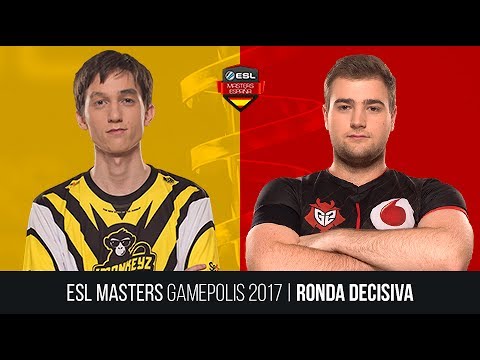 eMonkeyz Storm vs. G2 Vodafone - Partido 1 - Definitiva - ESL Masters Gamepolis 2017