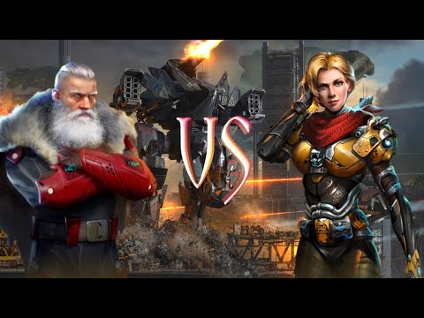 Fenrir MK2 With Santa pilot 🎅 vs Linda Durability Test & Gameplay of 3.5 million- WAR ROBOTS - WR