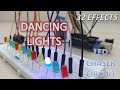 Dancing Lights LED Chaser Circuit With 32 Cool Effects Arduino Project