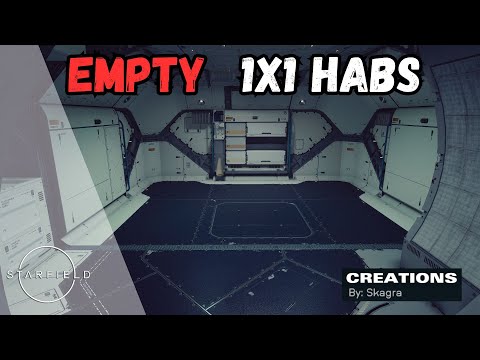 Starfield Creations | Empty 1x1 Habs by Skagra [FREE]
