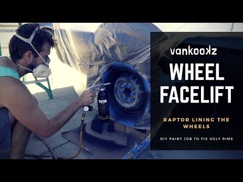 Plasti-dip vs. Raptor Bed Liner on Sprinter Rims | Addressing More Rust