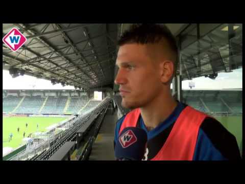 ADO-speler Vito Wormgoor blikt vooruit op ADO Den Haag - PSV