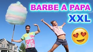 CRASH TEST: ON FAIT UNE BARBE À PAPA XXL - GIANT COTTON CANDY