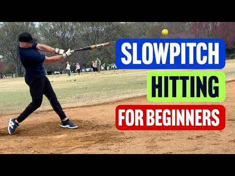 How to Hit in Slow Pitch Softball [For Beginners]