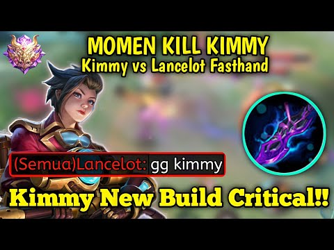 Kimmy Vs Lancelot Fasthand? New Build Kimmy Attack Speed - How To Use Kimmy | Mlbb