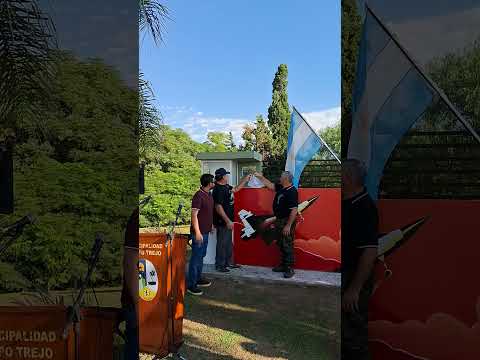 Acto Malvinas 2026 - Descubrimiento placa - O. Trejo