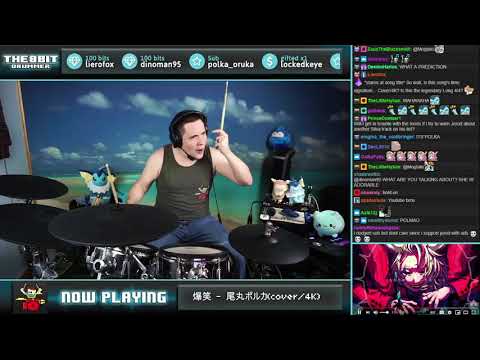 The8BitDrummer // syudou - Bakushou (Omaru Polka cover)