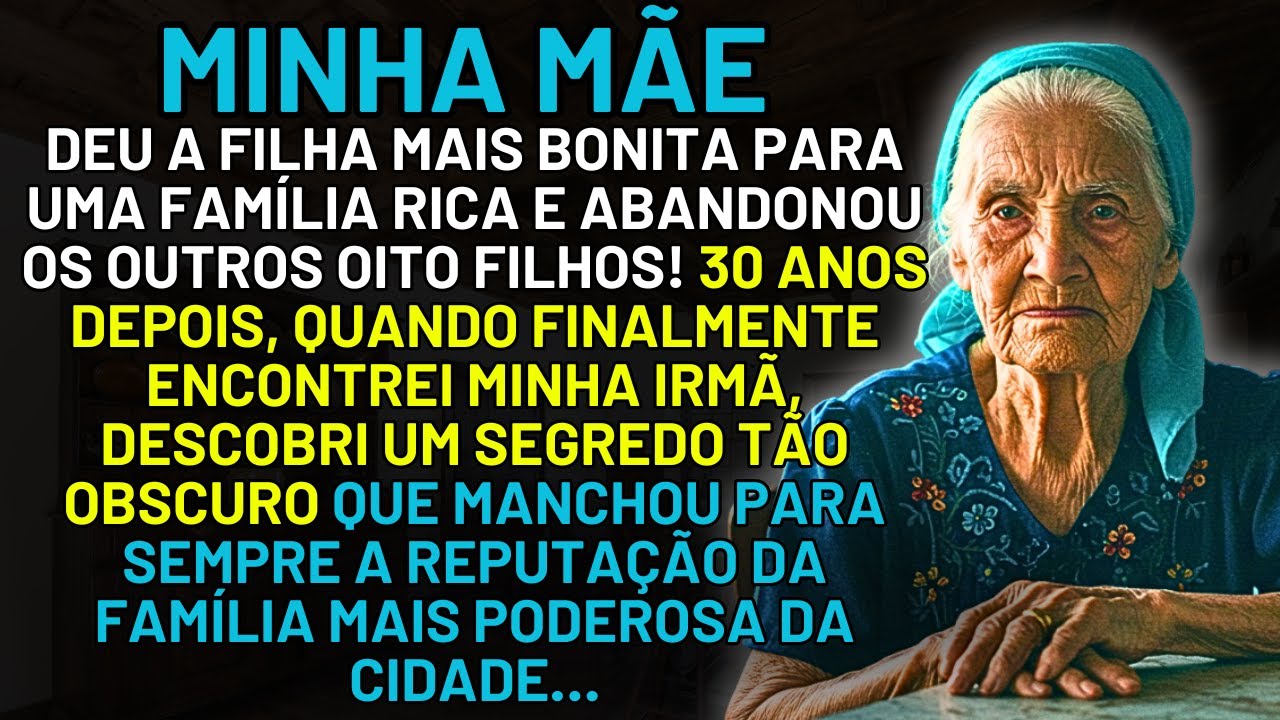 HISTÓRIA REAL DESTA AVÓ 👵SEGREDO DE FAMÍLIA GUARDADO POR DÉCADAS