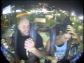 Girls boobs falls out of sling shot ride 