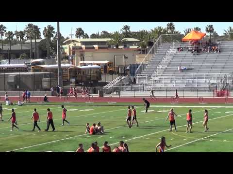 K Moriwaki & A Haeg - JVG 400m at Sunset Prelims 5-2-14