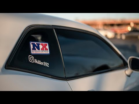 Challenger 392 on 150 shot of Nitrous! And My setup!