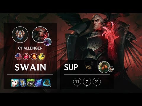 Swain Support vs Nautilus - NA Challenger Patch 10.7