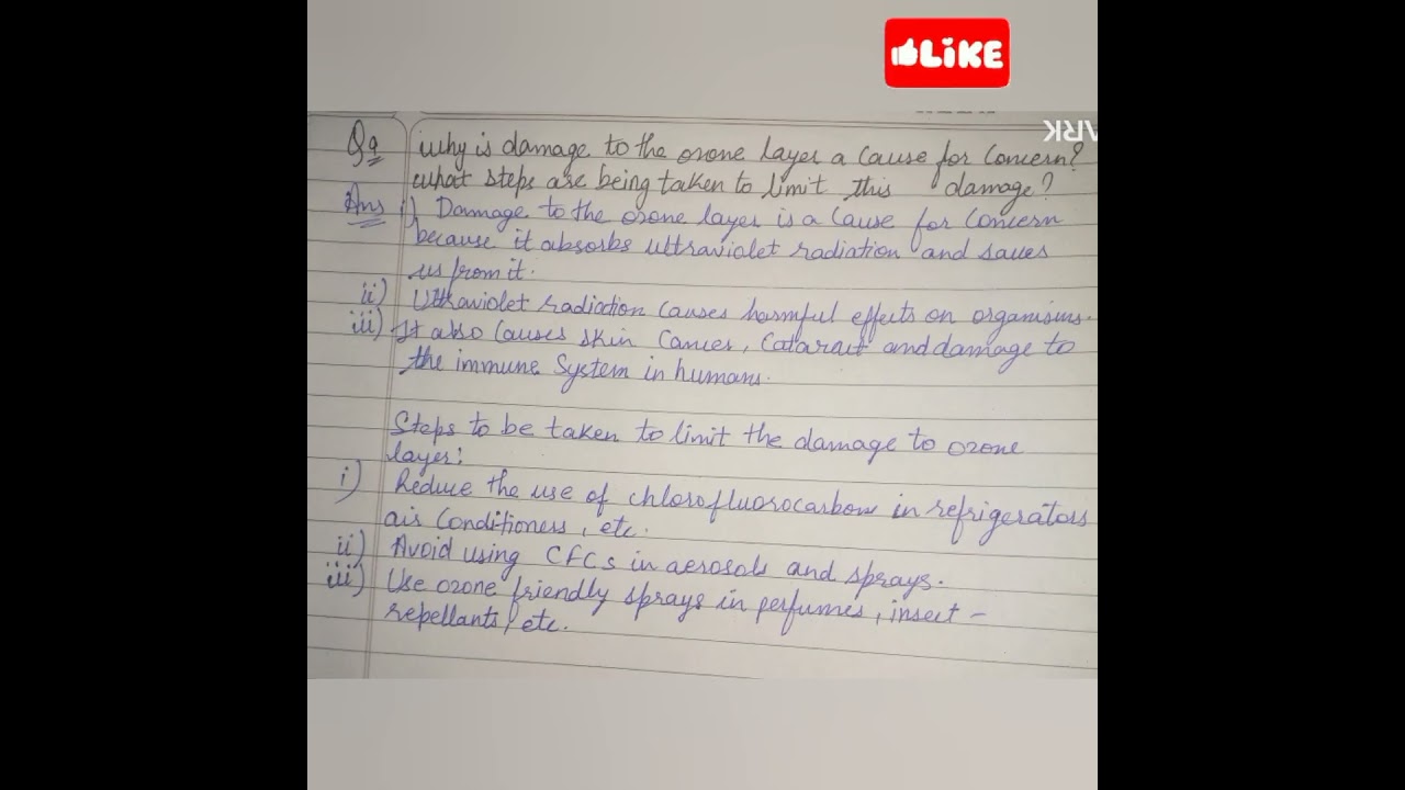 Class 10 science chapter 13 our environment exercise question answer #CLASS10 #STUDY #NCERT #SHORTS