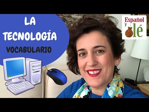 📱⌨🔝Spanish vocabulary. VOCABULARIO SOBRE TECNOLOGÍA EN ESPAÑOL. CLASES DE ESPAÑOL. Spanish lessons