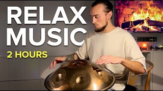 Relax Music | HANDPAN 2 hours music | Pelalex Hang Drum Music For Meditation #41 | YOGA Music