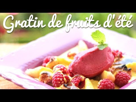 Gratin de fruits