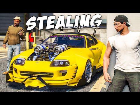 Stealing ALL SUPRA from Gang Boss sa GTA 5