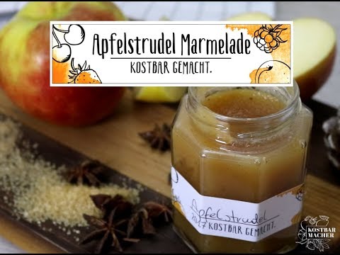 KOSTBARMACHER-Rezept: Apfelstrudel Marmelade