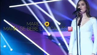 MARILIA - MARÍA SE BEBE LAS CALLES [LETRA|LYRIC)