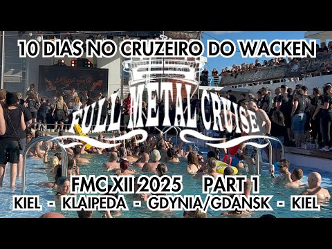 FULL METAL CRUISE 2025 part 1 - Kreator Soilwork Tina Guo Warkings Grailknights - cruzeiro do Wacken