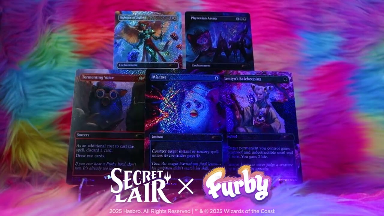 Secret Lair x Furby: Furbys: The Gathering Confetti Foil Edition